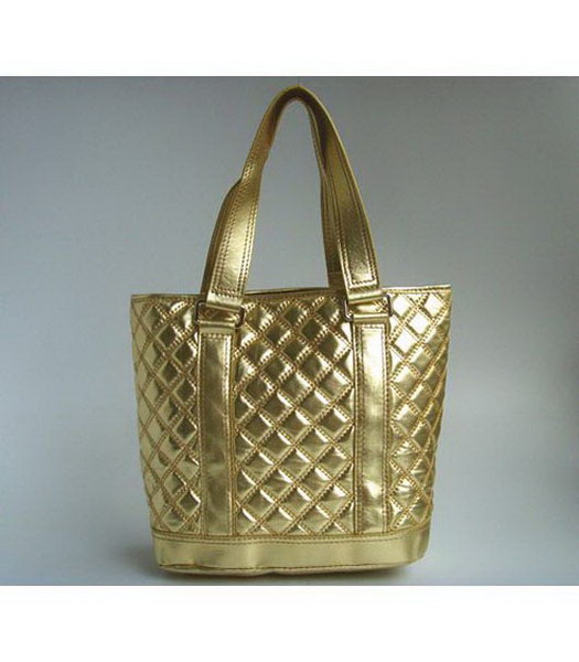 Marc Jacobs Piccolo lucido Tote_Gold Pelle
